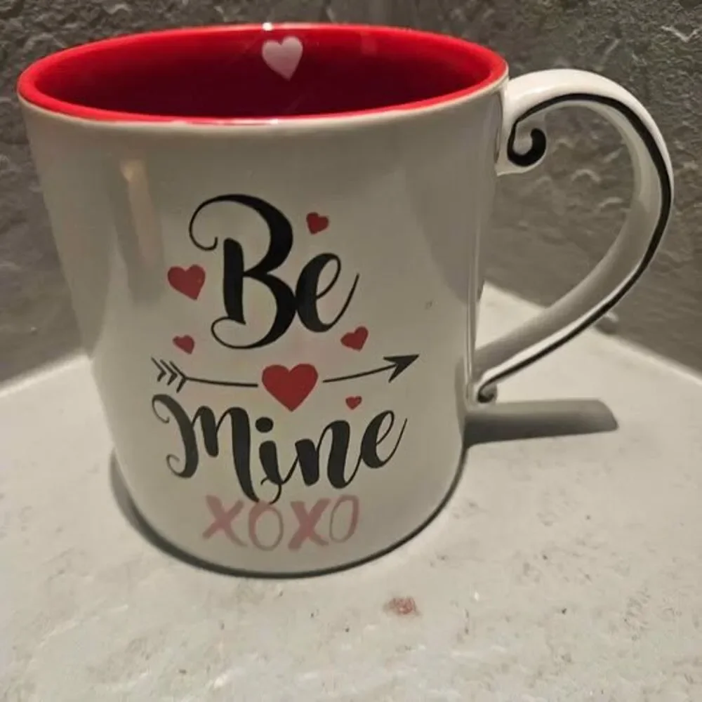 Be Mine Valentine Ceramic Coffee Mug 4
